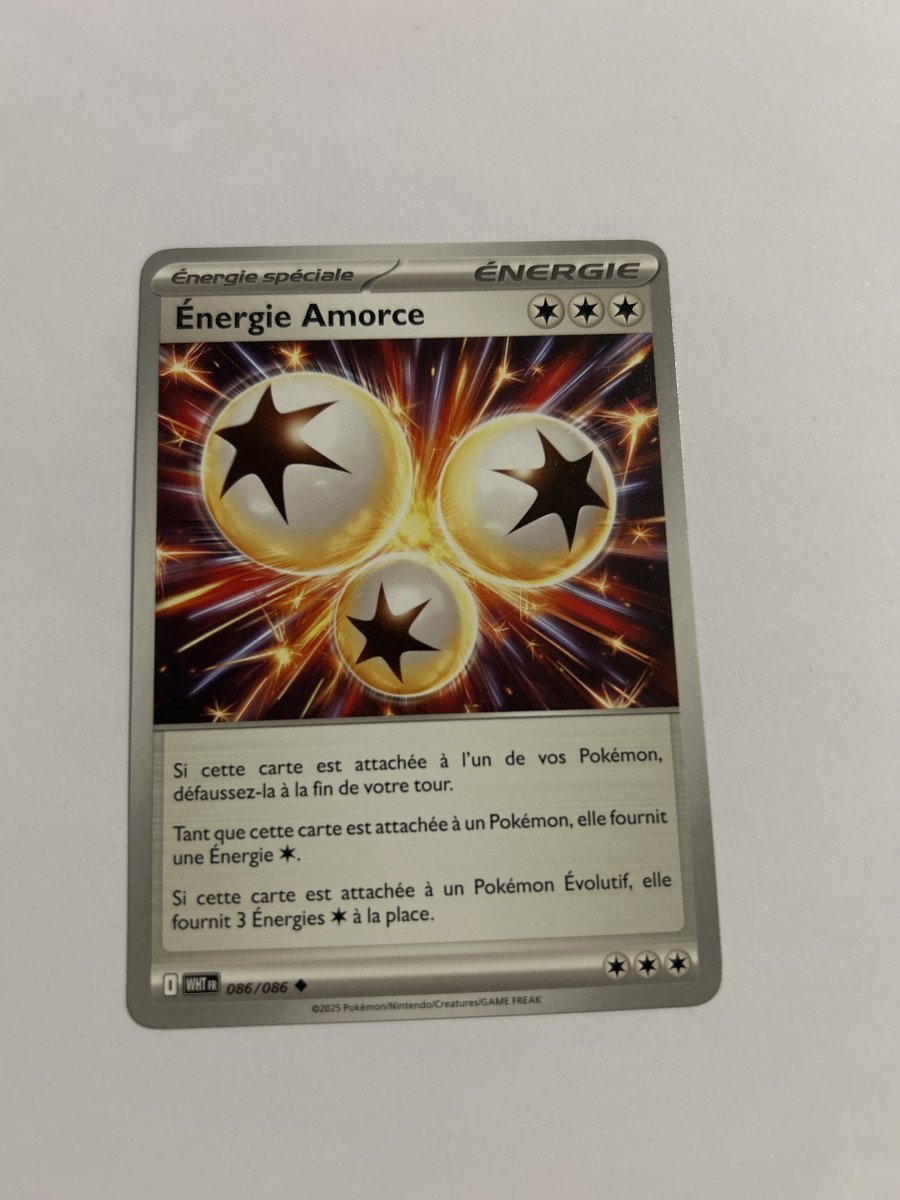 Énergie amorce 86/86 flamme blanche