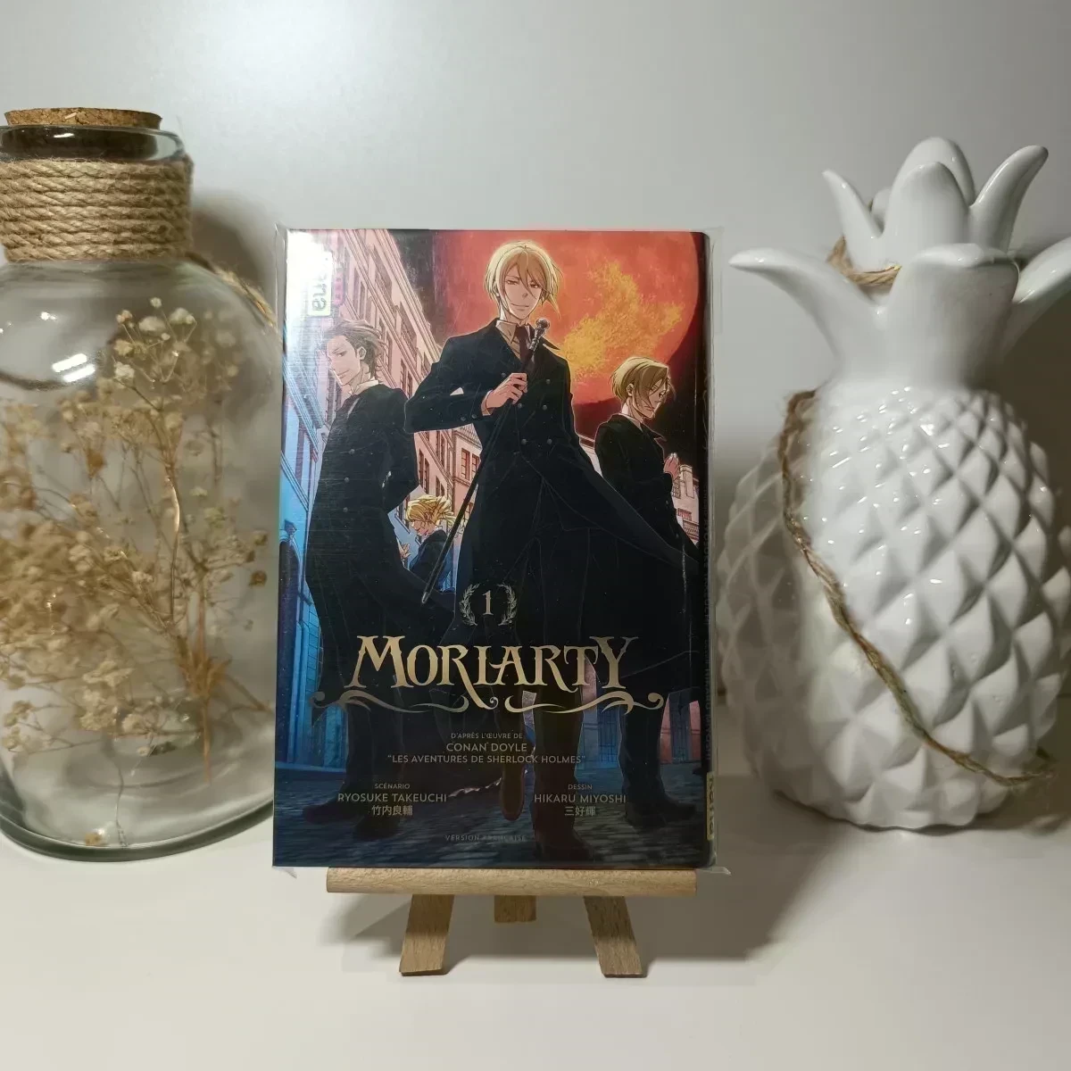 Manga Moriarty tome 1 édition limitée exclusive espace culturel Leclerc