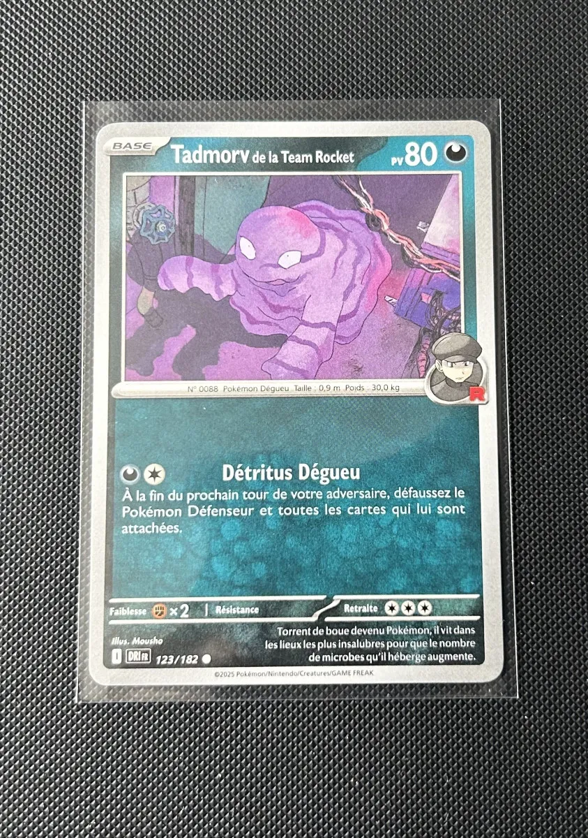 Carte Pokémon - Tadmorv de la Team Rocket 123/182 - Rivalités Destinés