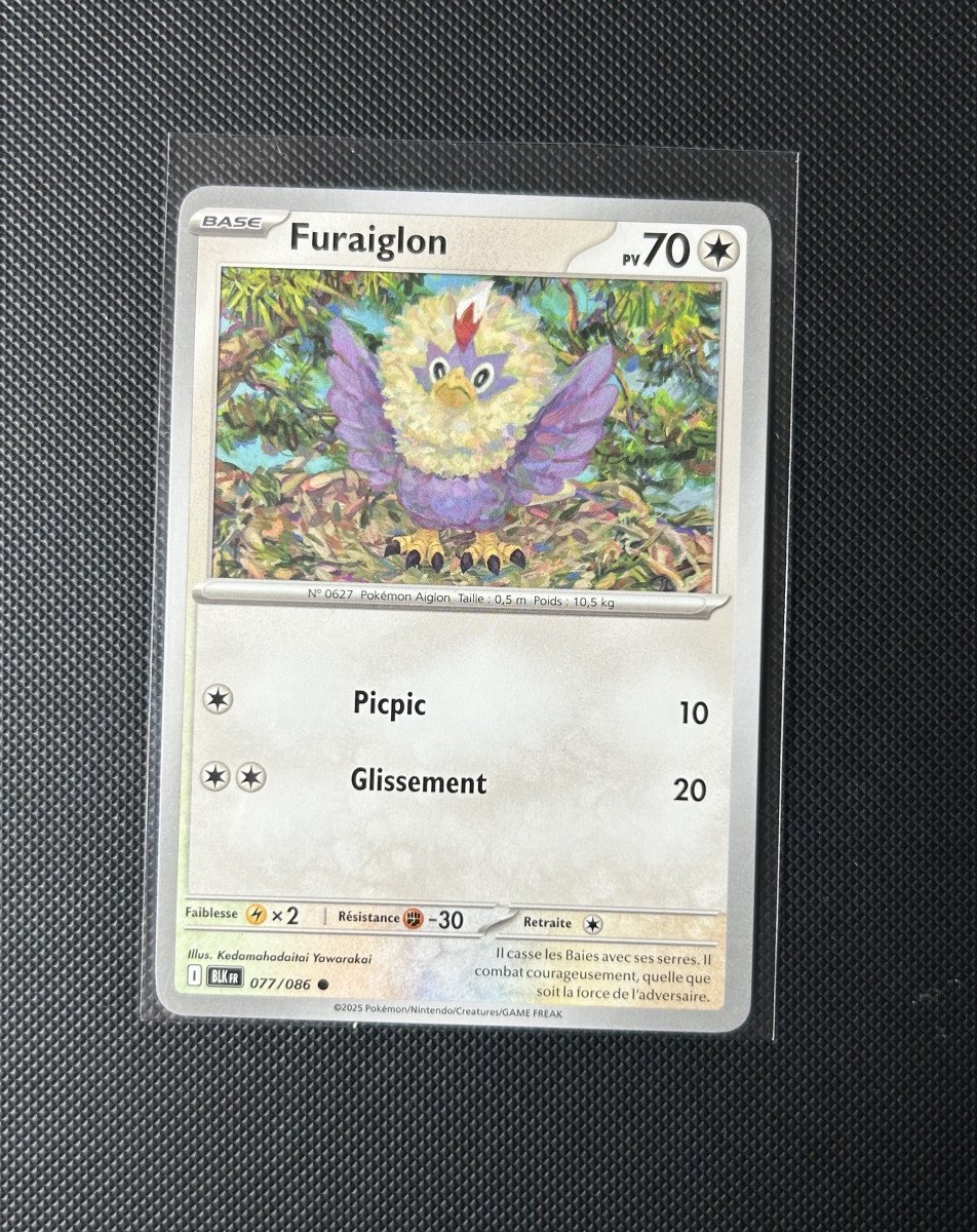 Carte Pokémon - Furaiglon 77/86 - Foudre Noire