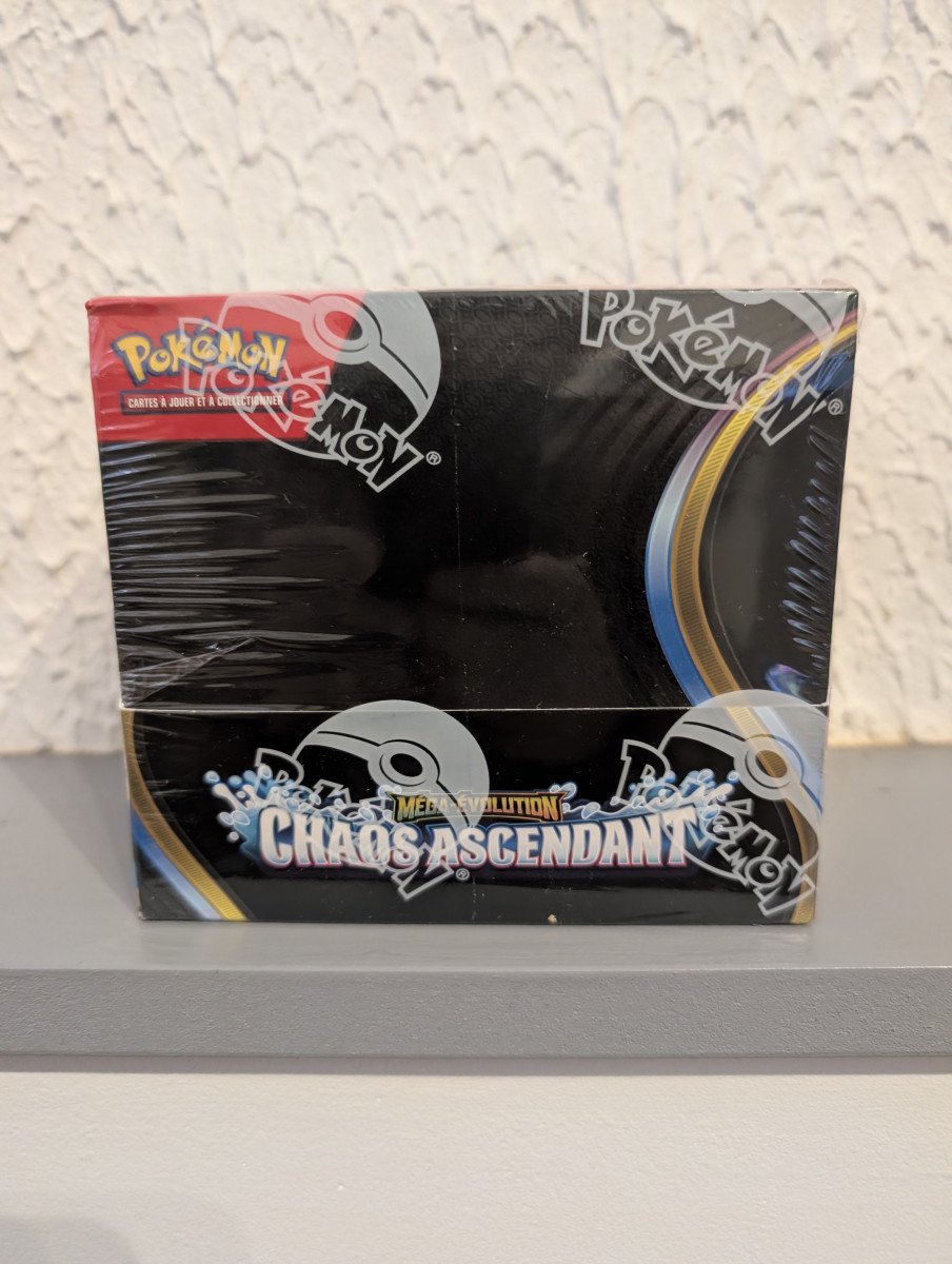 Display Scellé Pokémon Chaos Ascendant
