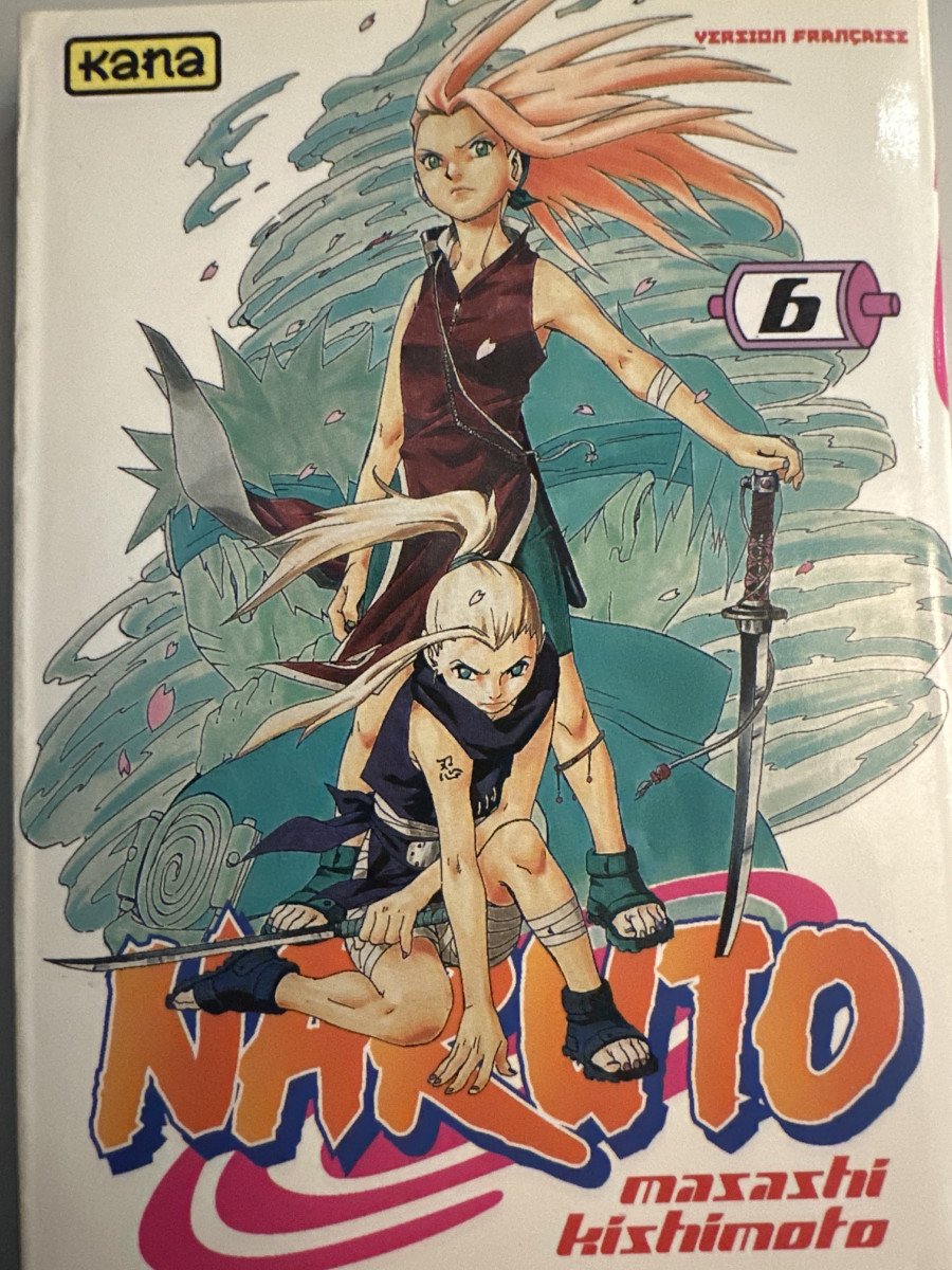 Manga naruto vol 6 neuf