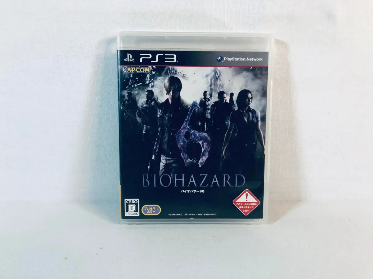 Resident Evil 6 - BioHazard 6 PS3 JAP Jeu Complet Très bon état