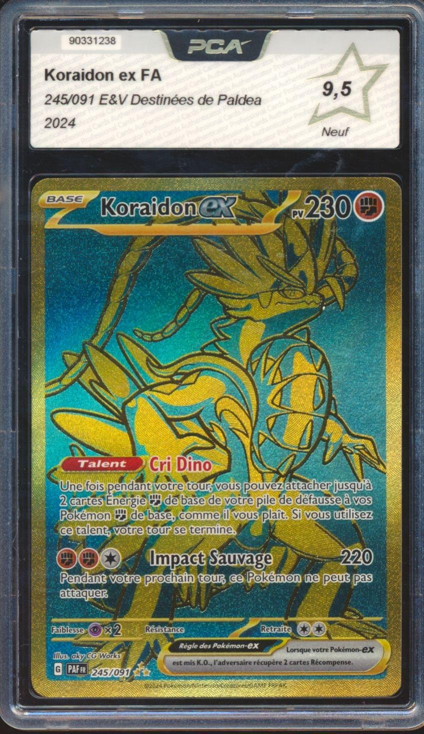 Koraidon ex - Destinées de Paldea - EV4.5 - FR - 90331238