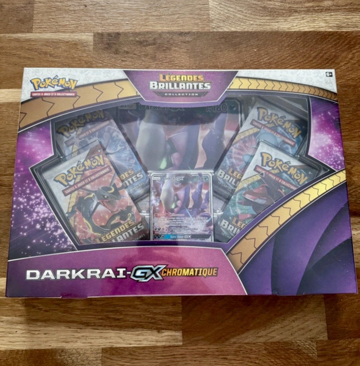 coffret Pokémon Légendes Brillantes avec Darkrai-GX, extension Soleil et Lune : Légendes Brillantes (SL3.5) Fr