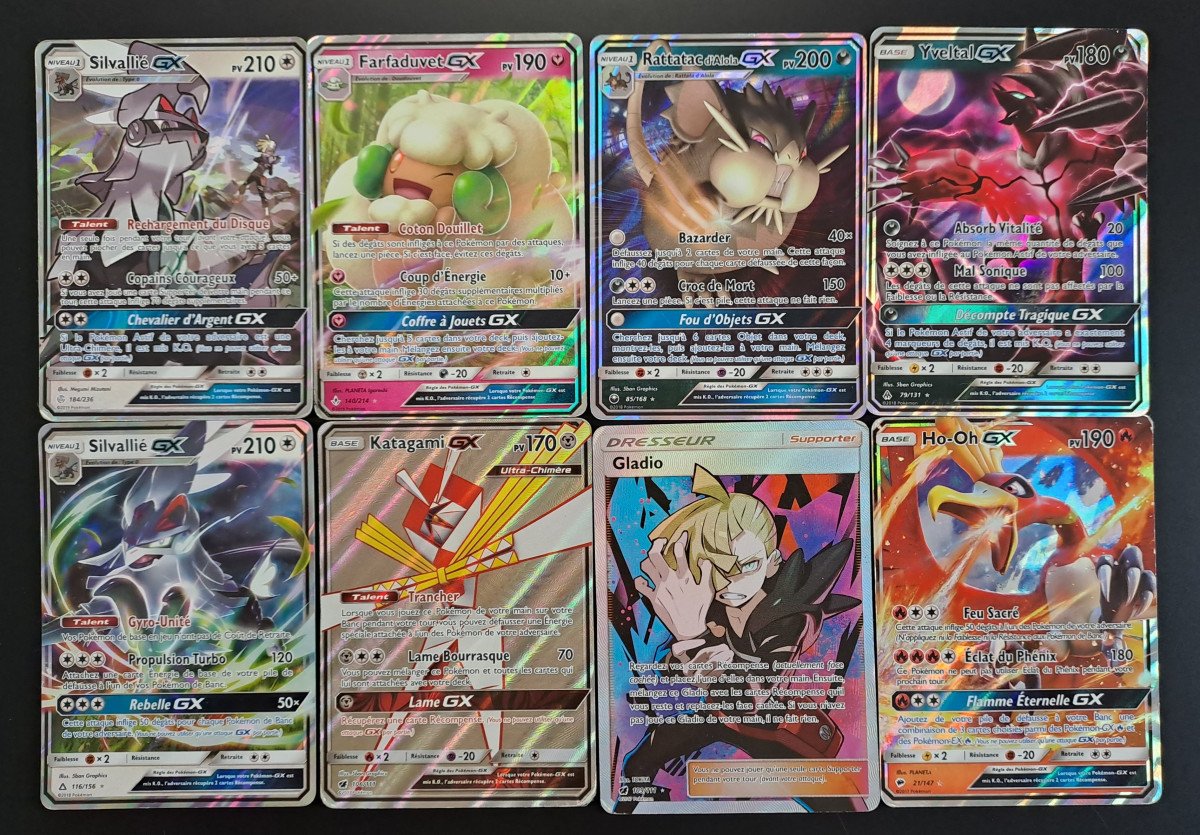 Lot 39 cartes Pokémon Ultra Rare