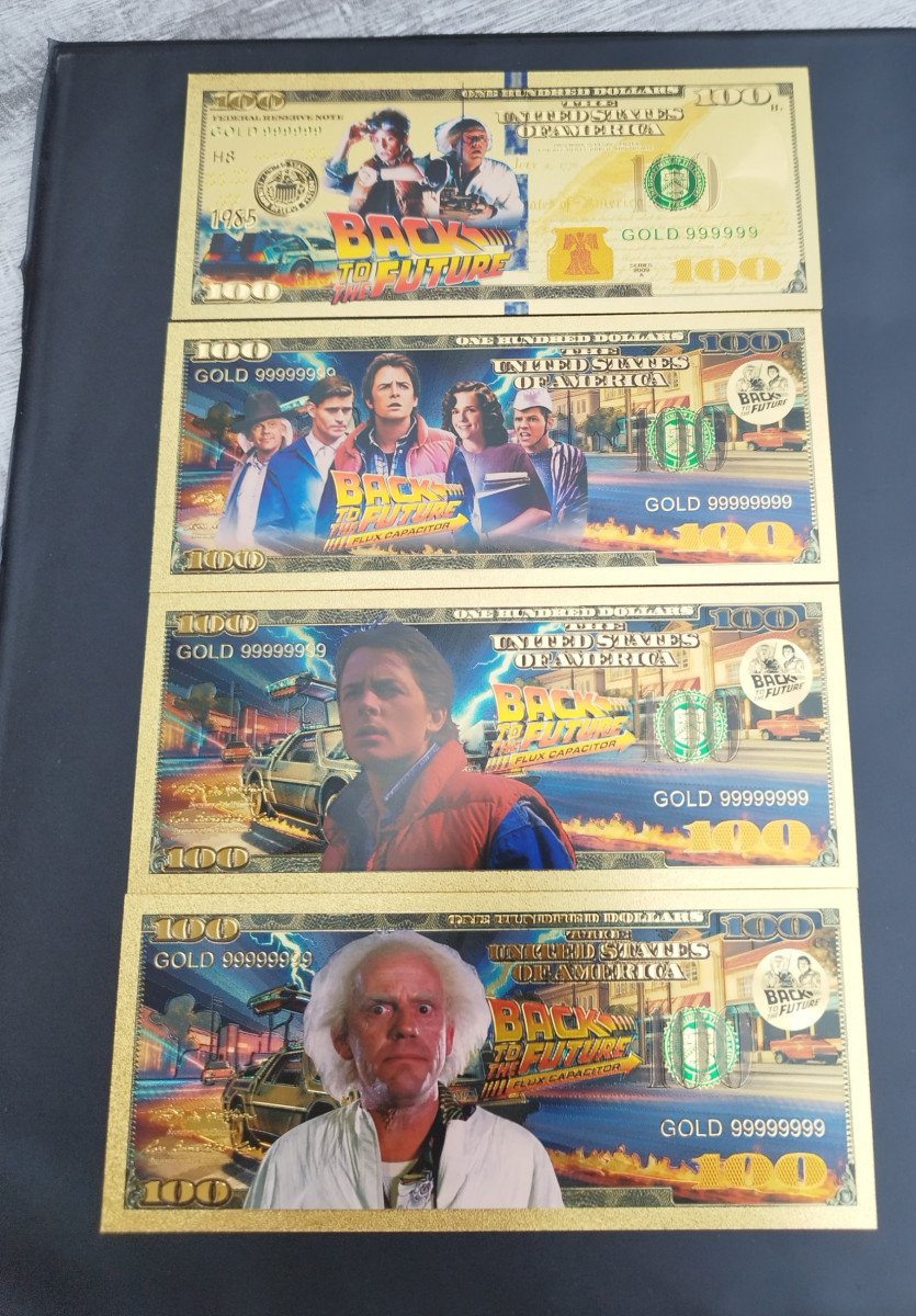 Billet Retour vers le futur Back to Collector