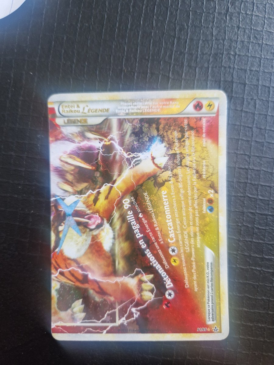 Entei & raikou Légende 91/95