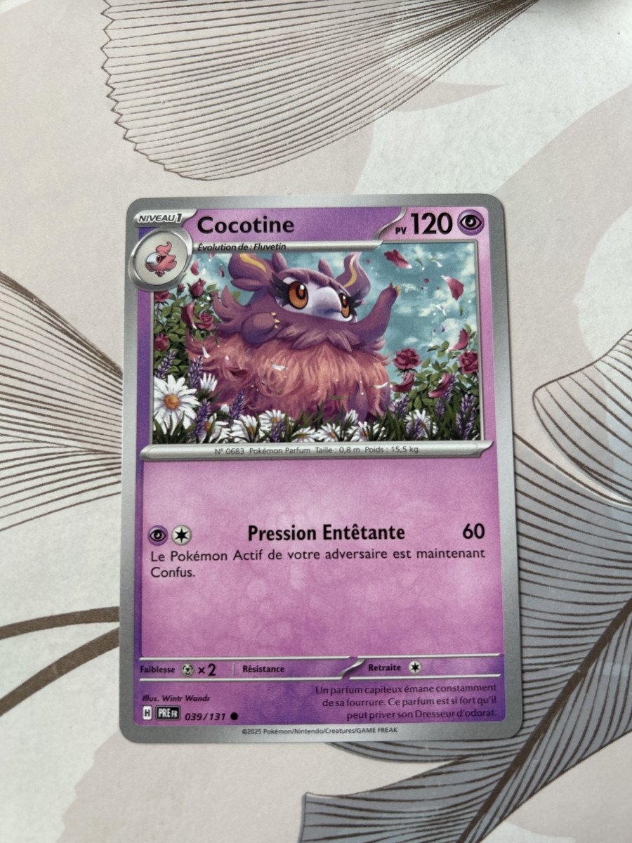 Cocotine 39/131 évolution prismatique