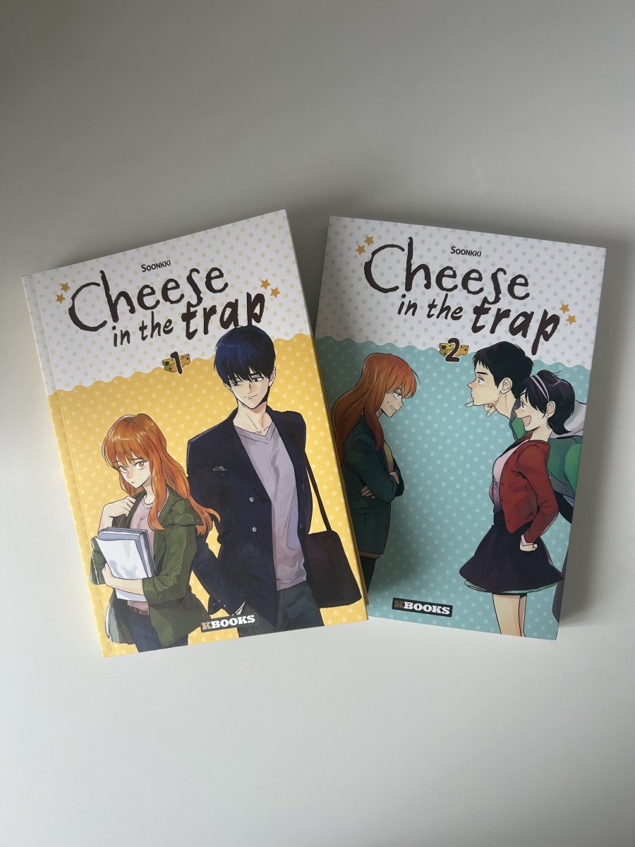 Webtoon Cheese in the trap (tomes 1 & 2)