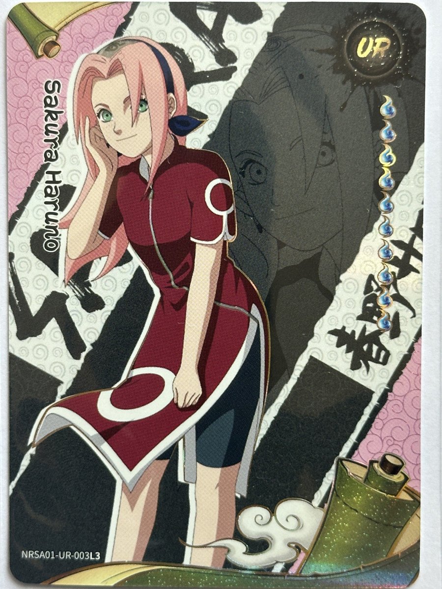 Sakura Haruno UR NRSA01-UR-003L3 - Carte Naruto Kayou EN