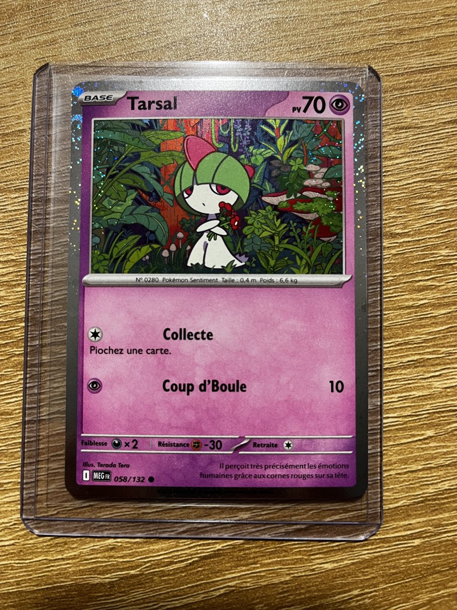 Carte promo Pokemon Tarsal 058/132 Cosmo Holo