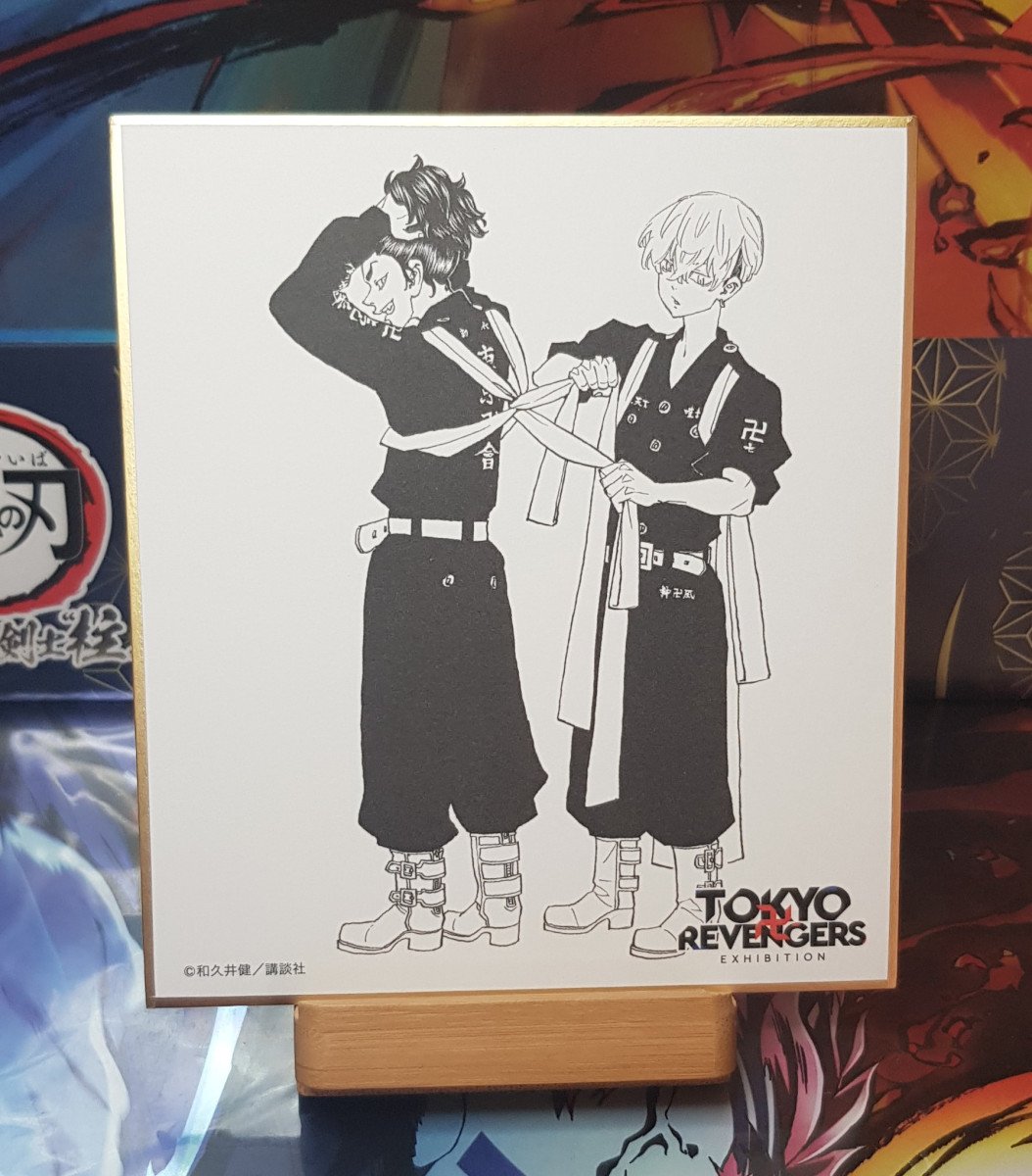 Shikishi Tokyo Revengers Exhibition – Keisuke Baji & Chifuyu Matsuno