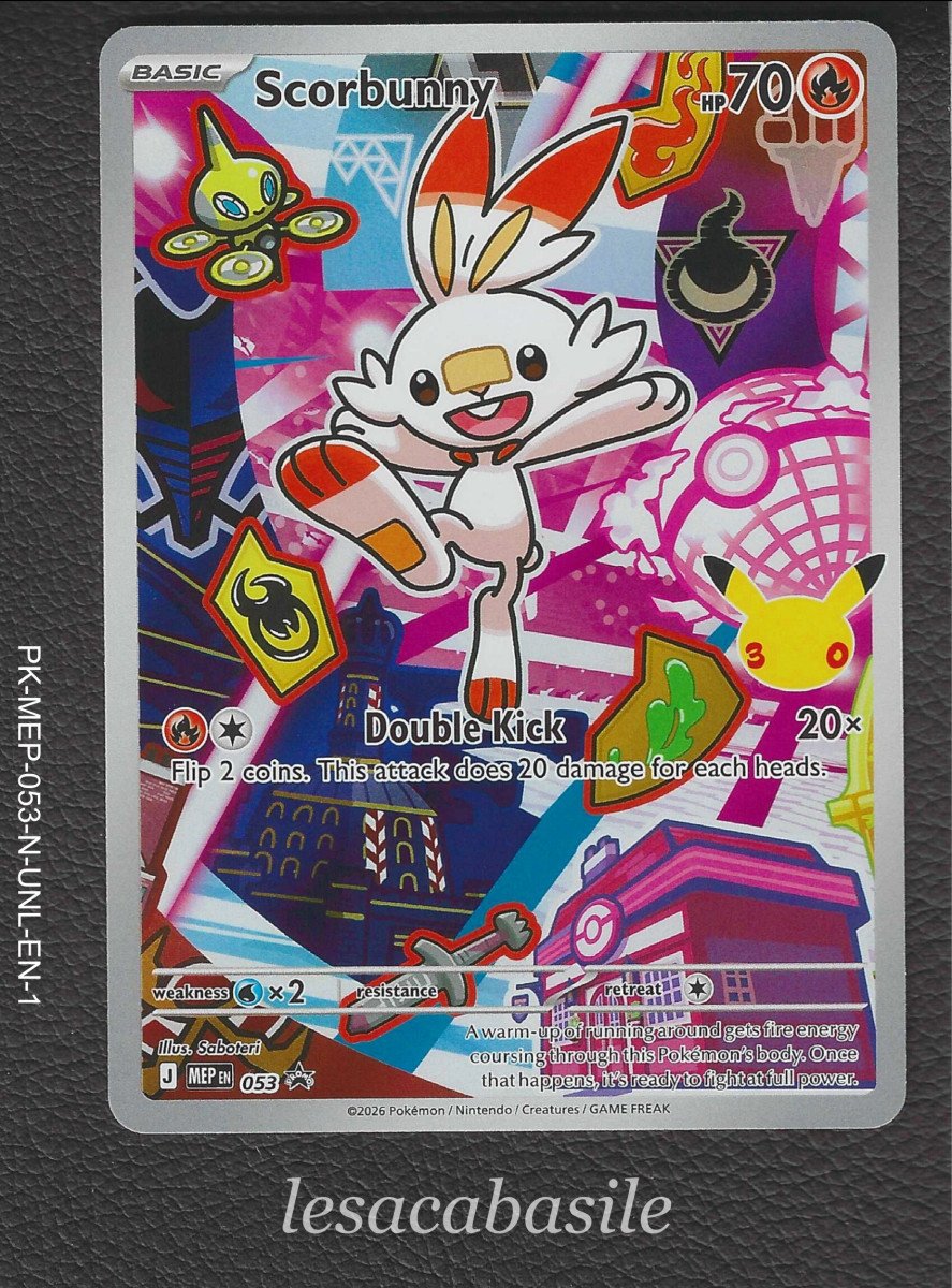 Scorbunny MEP 053 - EN - Promos Méga-Evolution