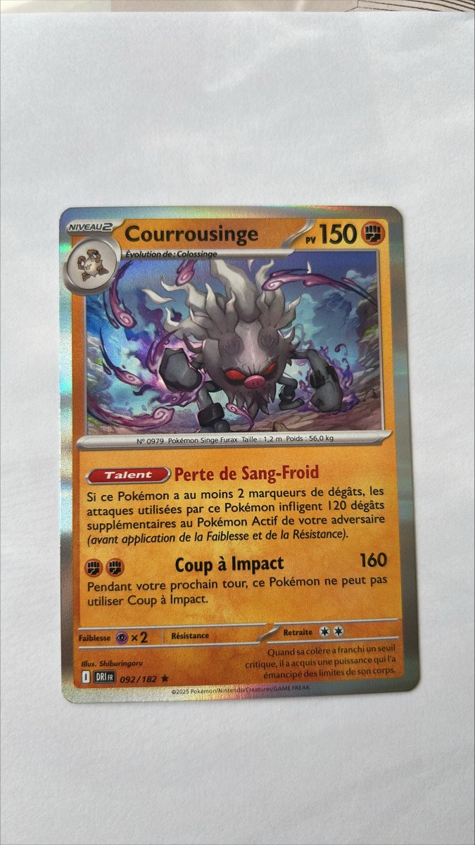 Courrousinge 92/182 Rivalités destinées