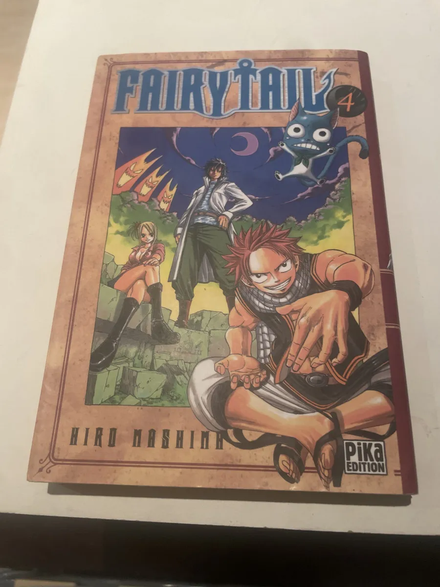 Manga fairytail tome 4