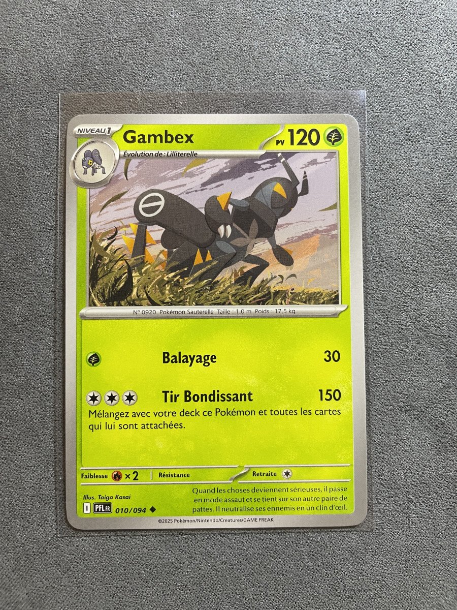 Carte Pokémon - GAMBEX 010/094 - Flammes fantasmagoriques