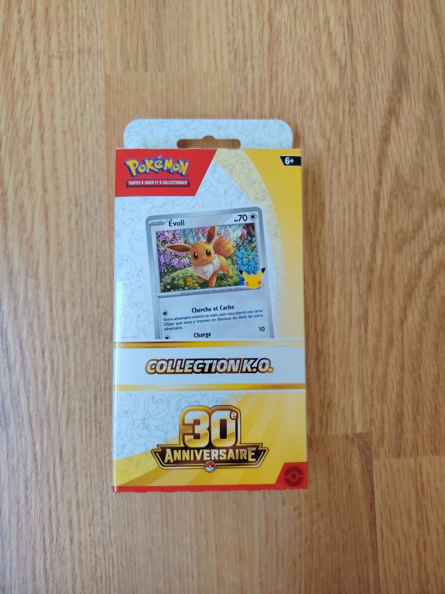 Collection KO Pokemon 30 ans Neuf Non Déballé 🇫🇷