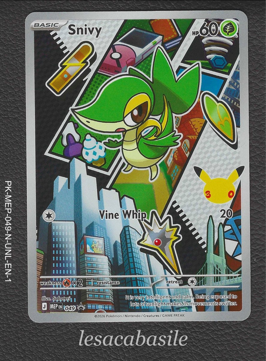 Snivy MEP 049 - EN - Promos Méga-Evolution