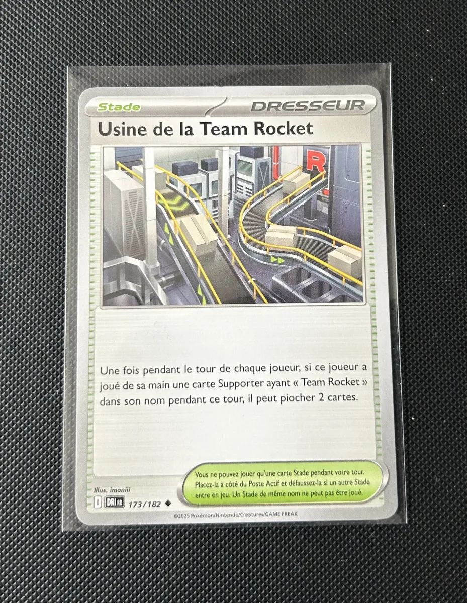 Carte Pokémon - Usine de la Team Rocket 173/182 - Rivalités Destinés