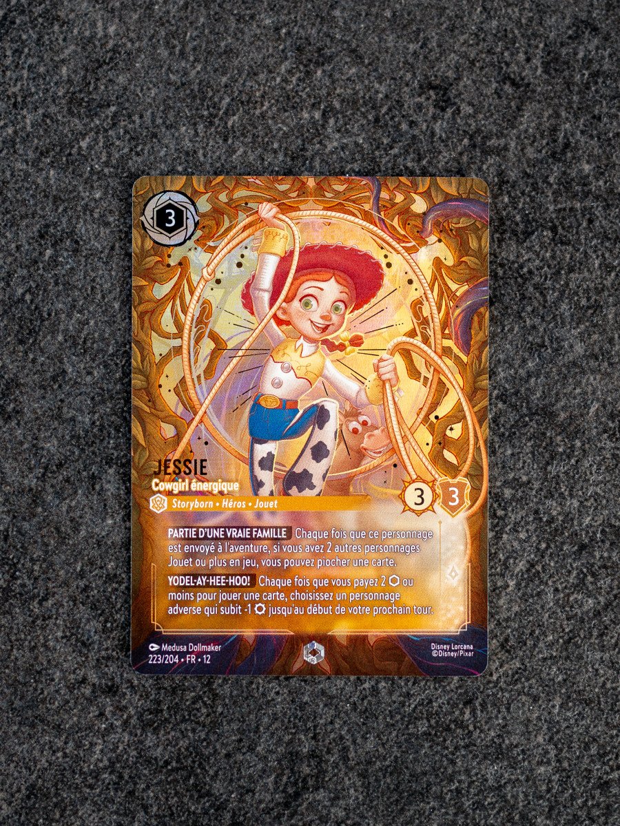 Lorcana - Contrées Inconnues - Jessie 223/204 - Enchantée Foil - ID=2938