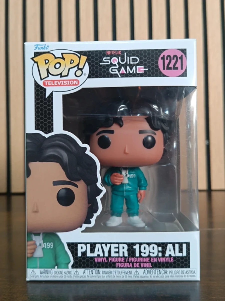 Funko Pop Squid Game 1221 Ali – Joueur 199 avec boîte