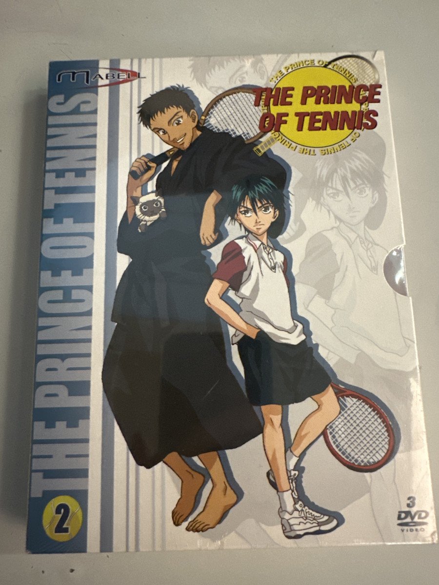 Coffret dvd manga prince tennis box 2 neuf blister