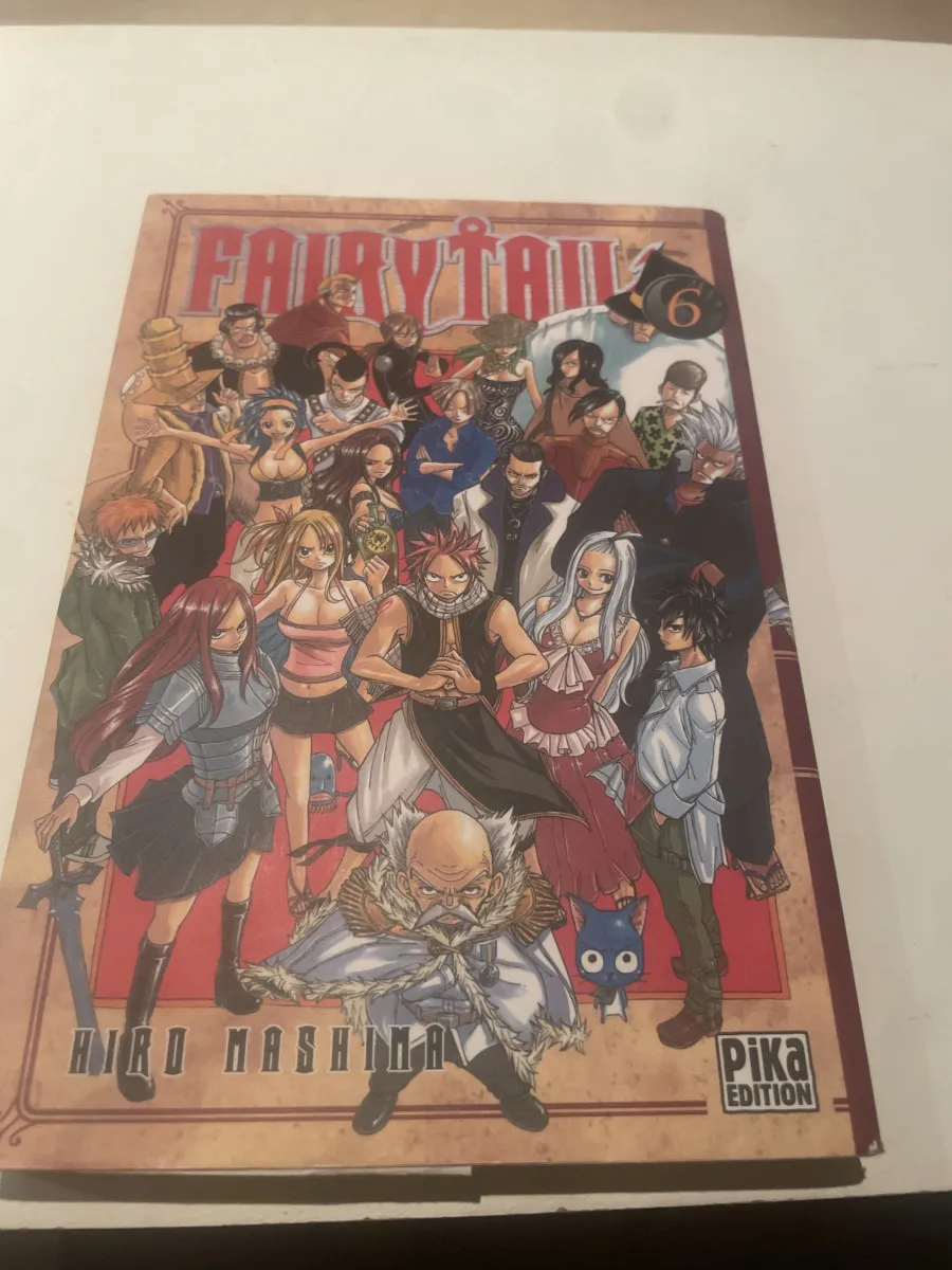 Manga fairytail tome 6