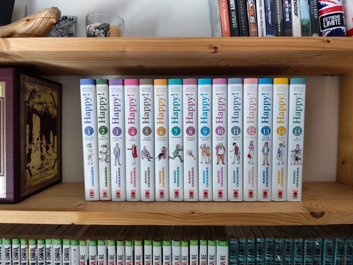 Happy! Intégrale 15 tomes Édition de Luxe Série complète – Naoki Urasawa – Panini