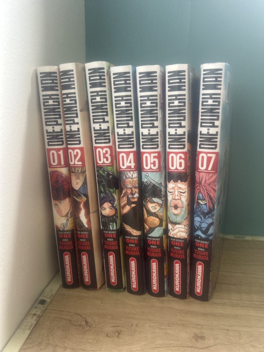 Lot 7 tomes One Punch Man