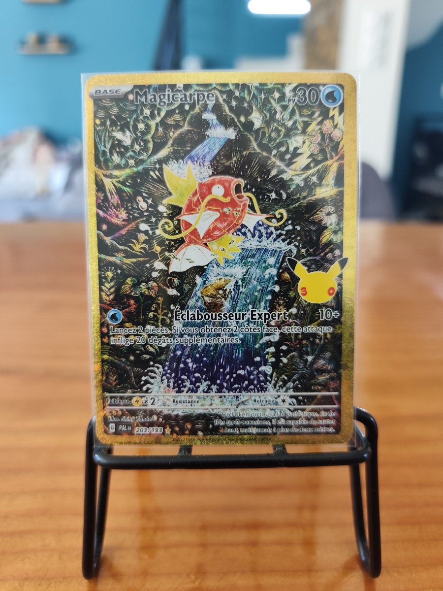 Vend magicarpe 30eme anniversaire