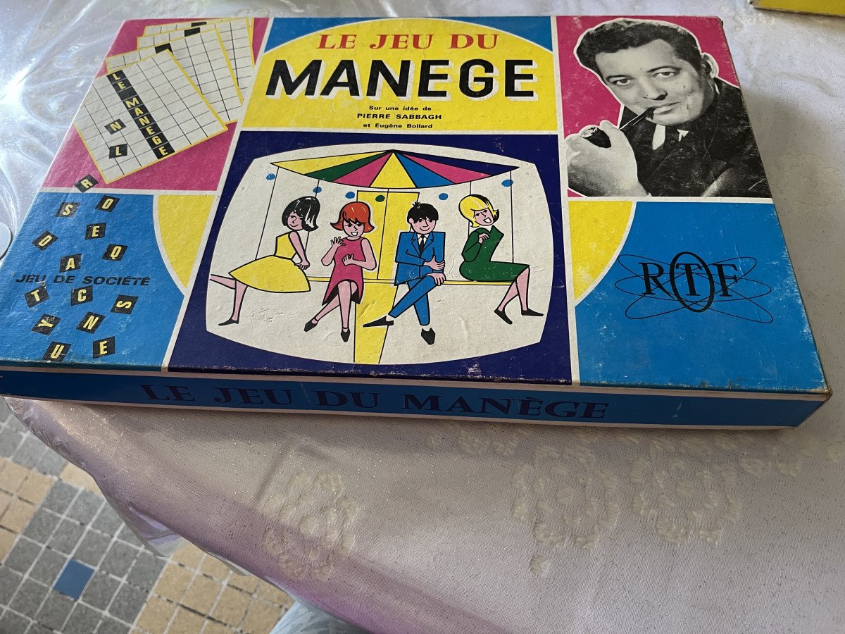 Vintage. Le jeu du manège ORTIF Pierre Sabbagh