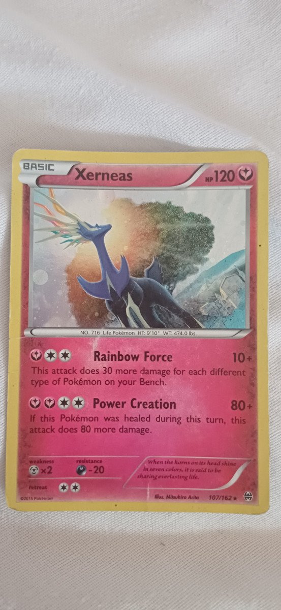 Carte pokémon Xerneas
