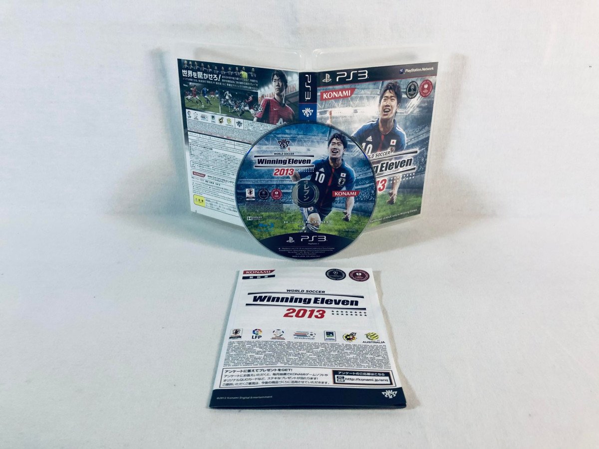 Winning Eleven 2013 PS3 JAP Jeu Complet Très bon état