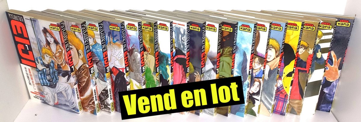 Psychometrer Eiji : 18 tomes (sur 25)