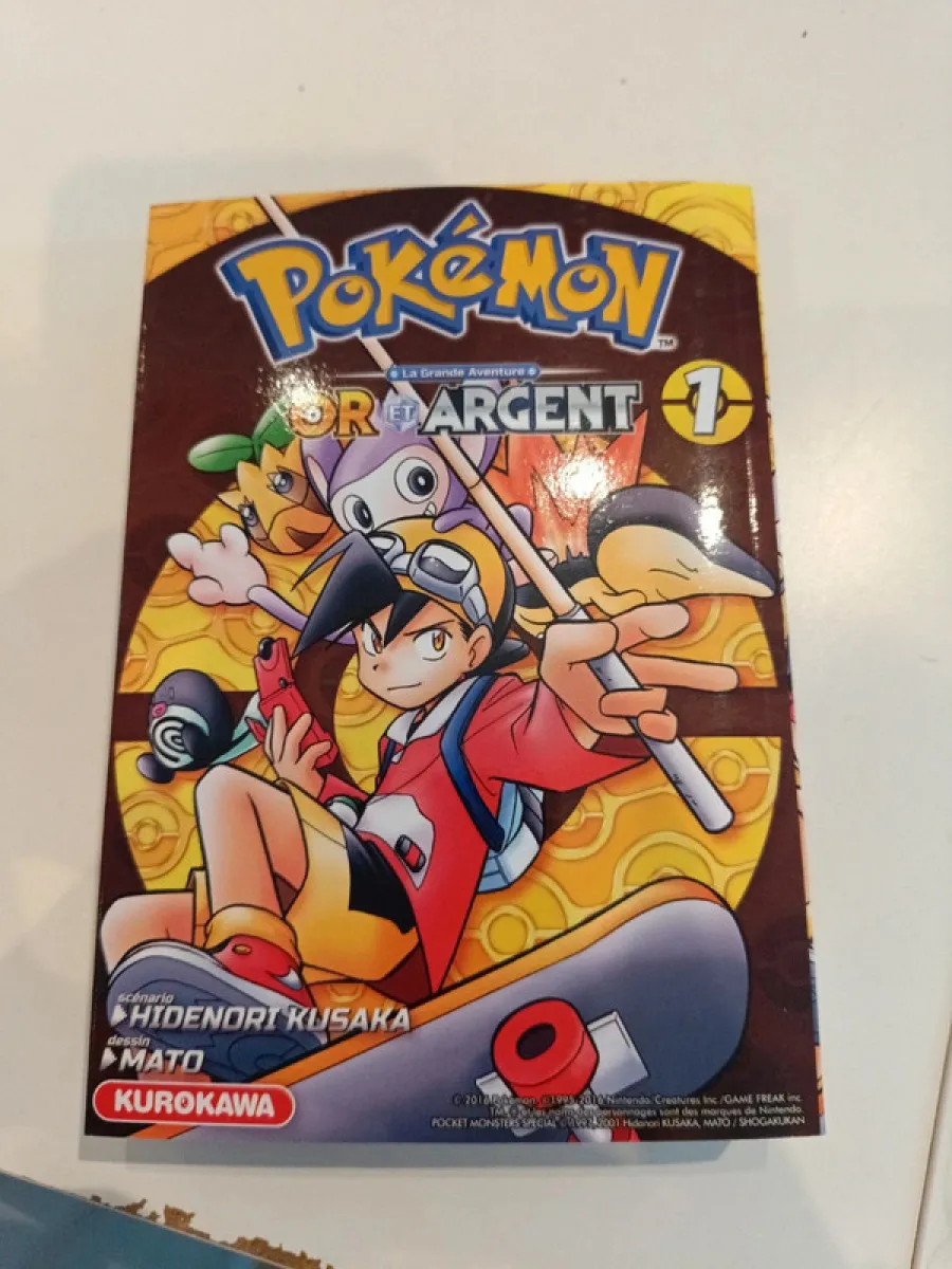 Pokémon or et argent tome 1