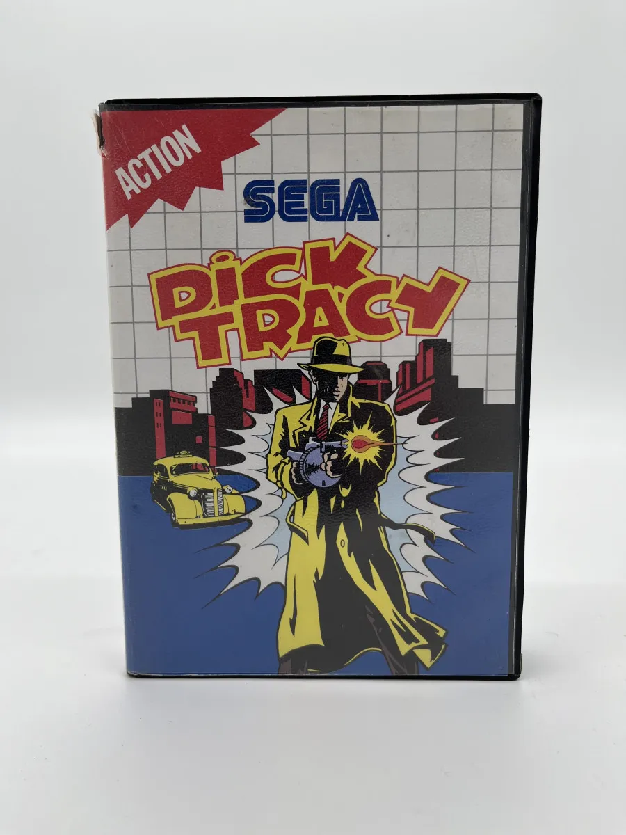 Dick Tracy SEGA Master System Game - Pal Cib Complet Excellent Condition