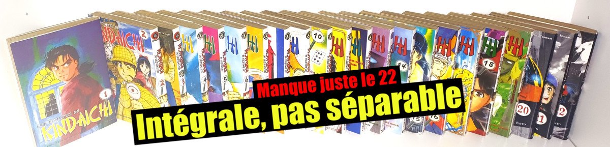 Les enquêtes de Kindaichi : 1 à 21 (sur 22)