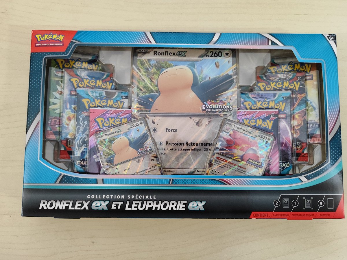 Coffret Ronflex ex et Leuphorie ex collection spéciale