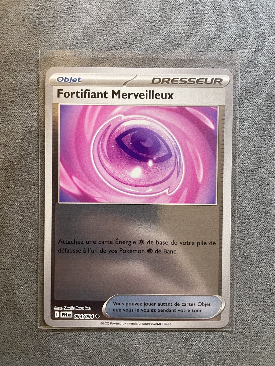 Carte Pokémon - FORTIFIANT MERVEILLEUX 094/094 - Reverse - Flammes fantasmagoriques