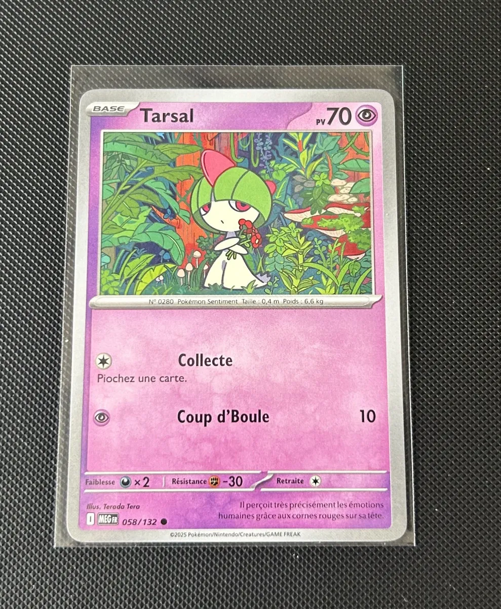 Carte Pokémon - Tarsal 58/132 - Méga Évolution