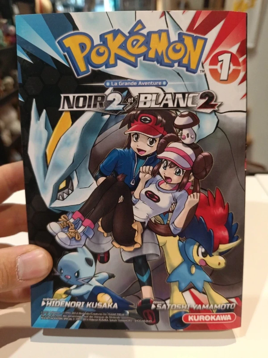 Manga pokémon noir 2 et blanc 2 tome 1