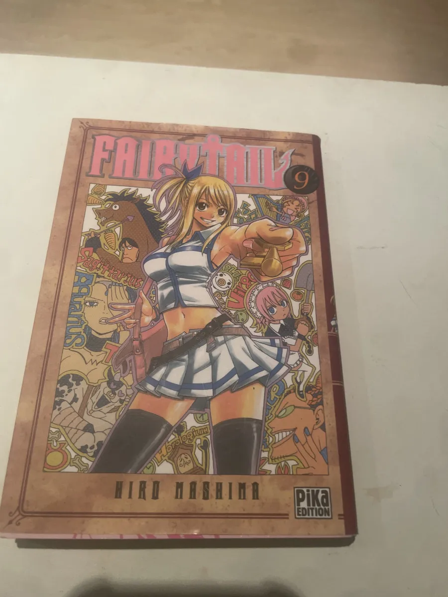 Manga fairytail tome 9