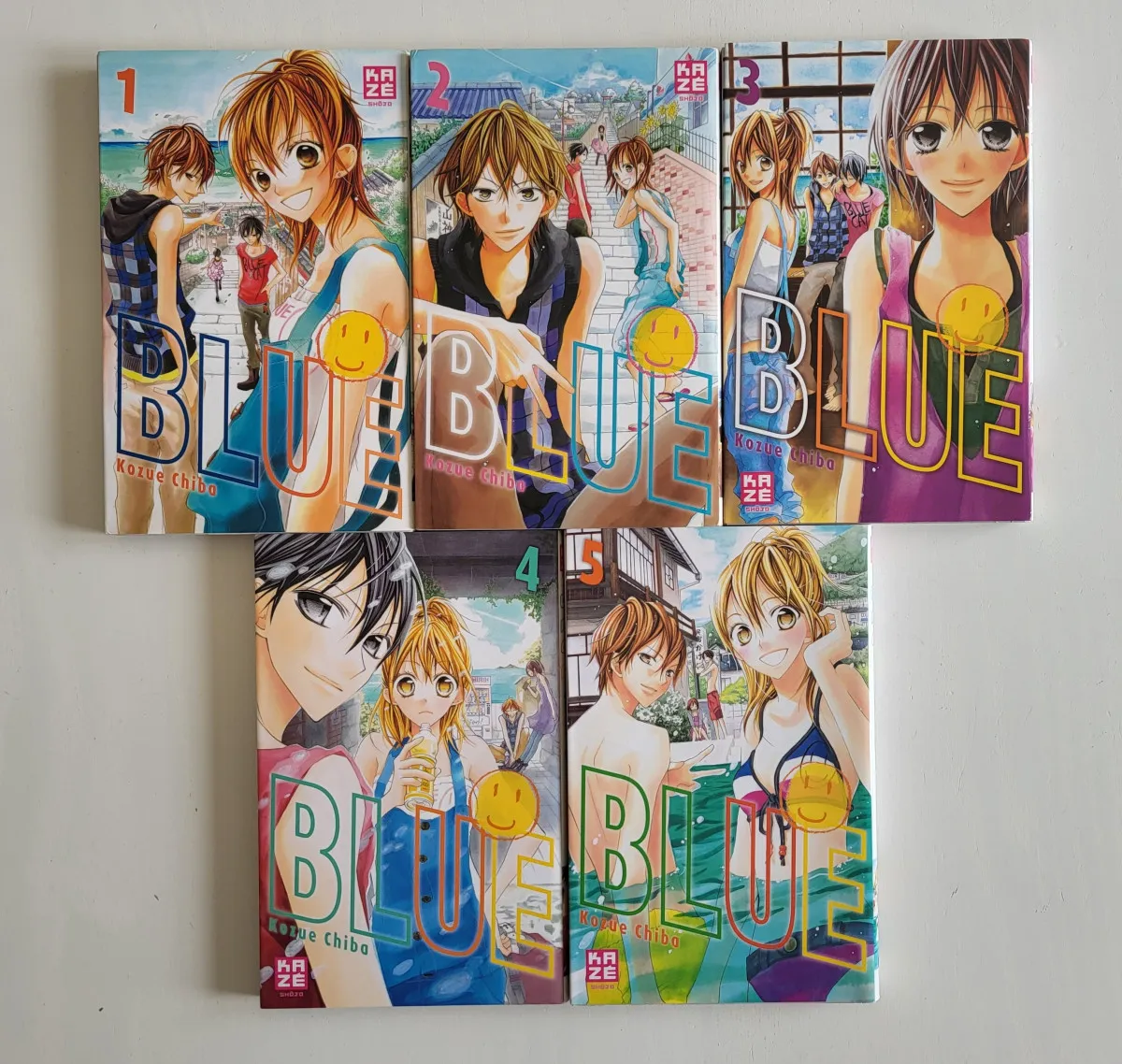 Blue : Tome 1 À 5 (Manga De Kozue Chiba)
