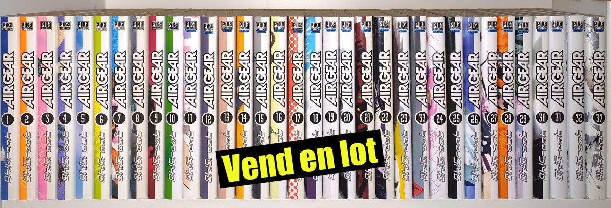 Air gear : 34 tomes (sur 37)