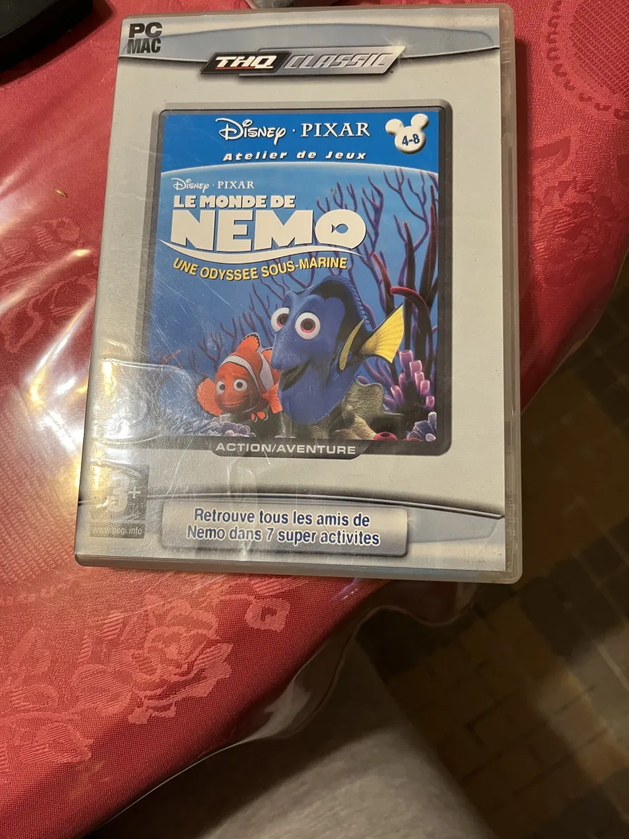 Jeu PC MAC Disney Le monde de Nemo