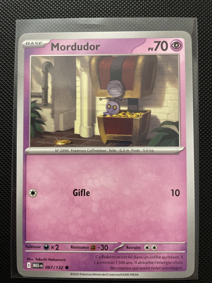 Carte Pokémon - MORDUDOR 067/132 - Méga évolution
