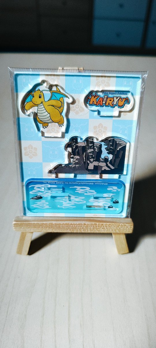 Stand acrylique Pokémon Dracolosse (Kairyu) - Préfecture de Fukui - Neuf