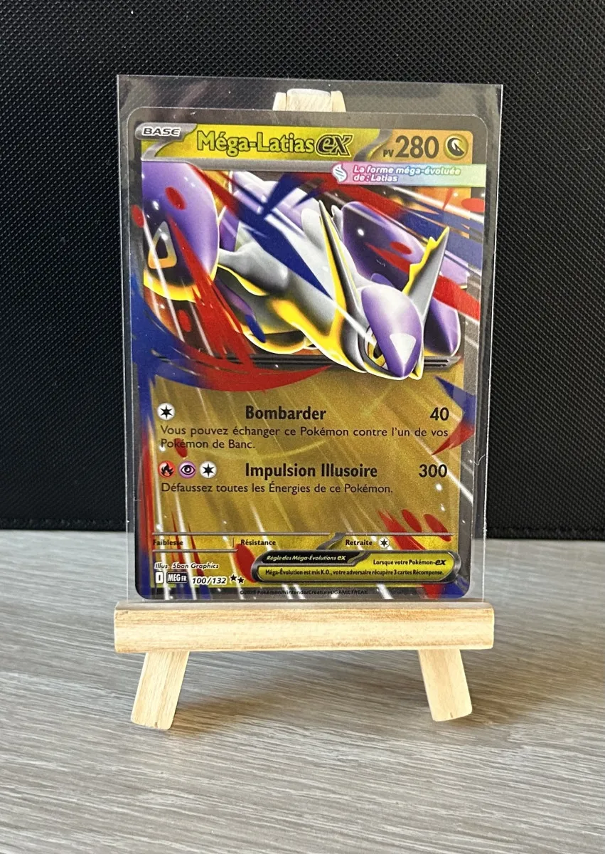 Carte Pokémon - Méga Latias EX 100/132 - Méga Évolution