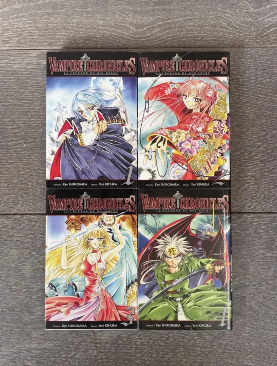 4 premiers tomes de vampire chronicles